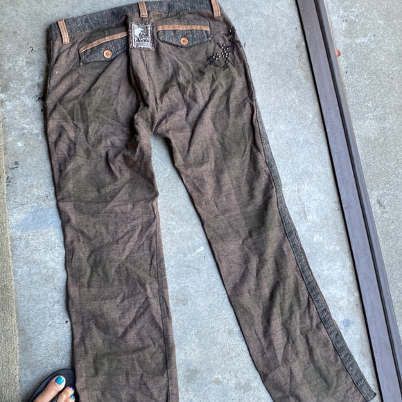 COPY - Da nang wool pants with herringbone stripe - Picture 7 of 8